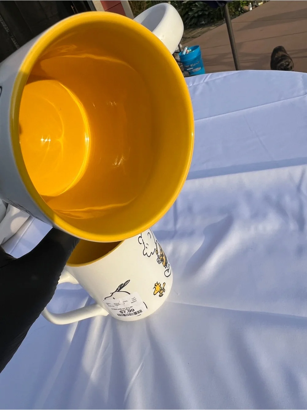 NWT Peanuts Gang Oversized Mug SET of 2 Charlie Brown Snoopy Woodstock 2026